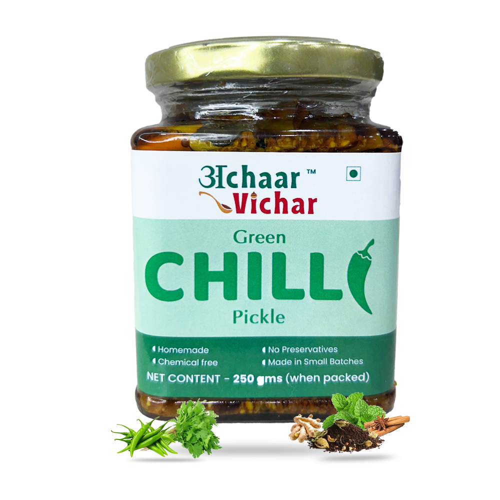 Green chilli pickle