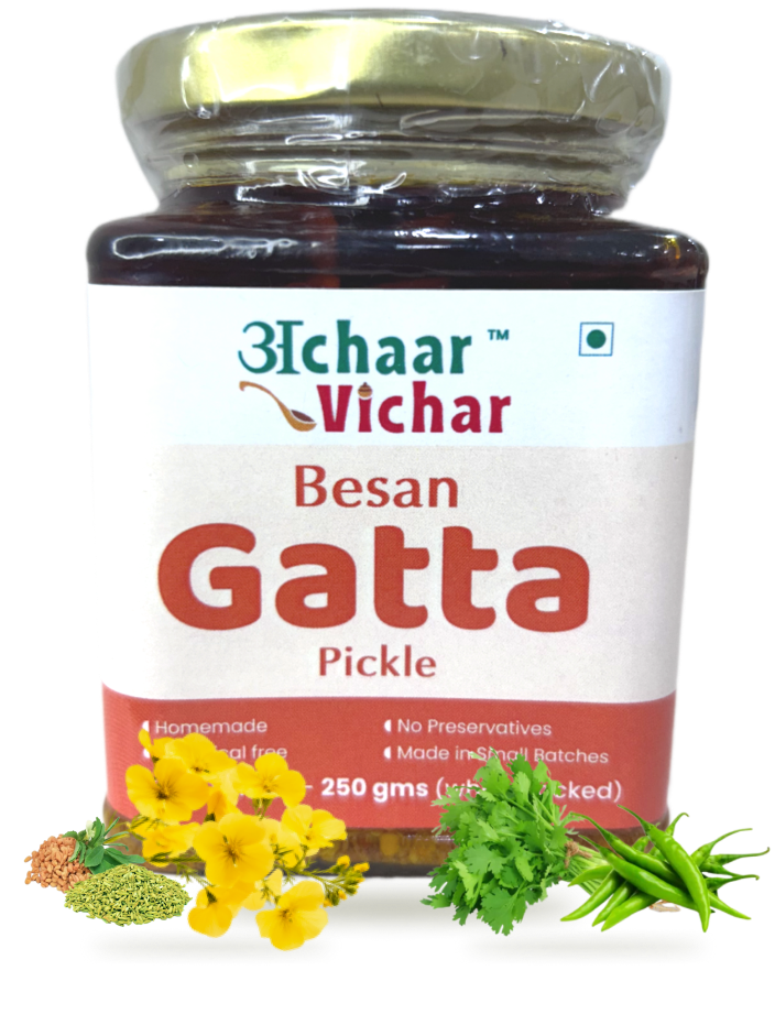 Besan gatta Achaar